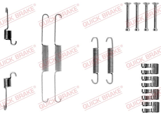 Accessory Kit, brake shoes